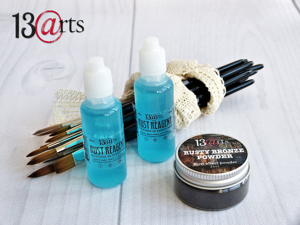 Rts Rusty Rusty Bronze Rust Effect Powder m/Rusteffektreagens 30 ml ...
